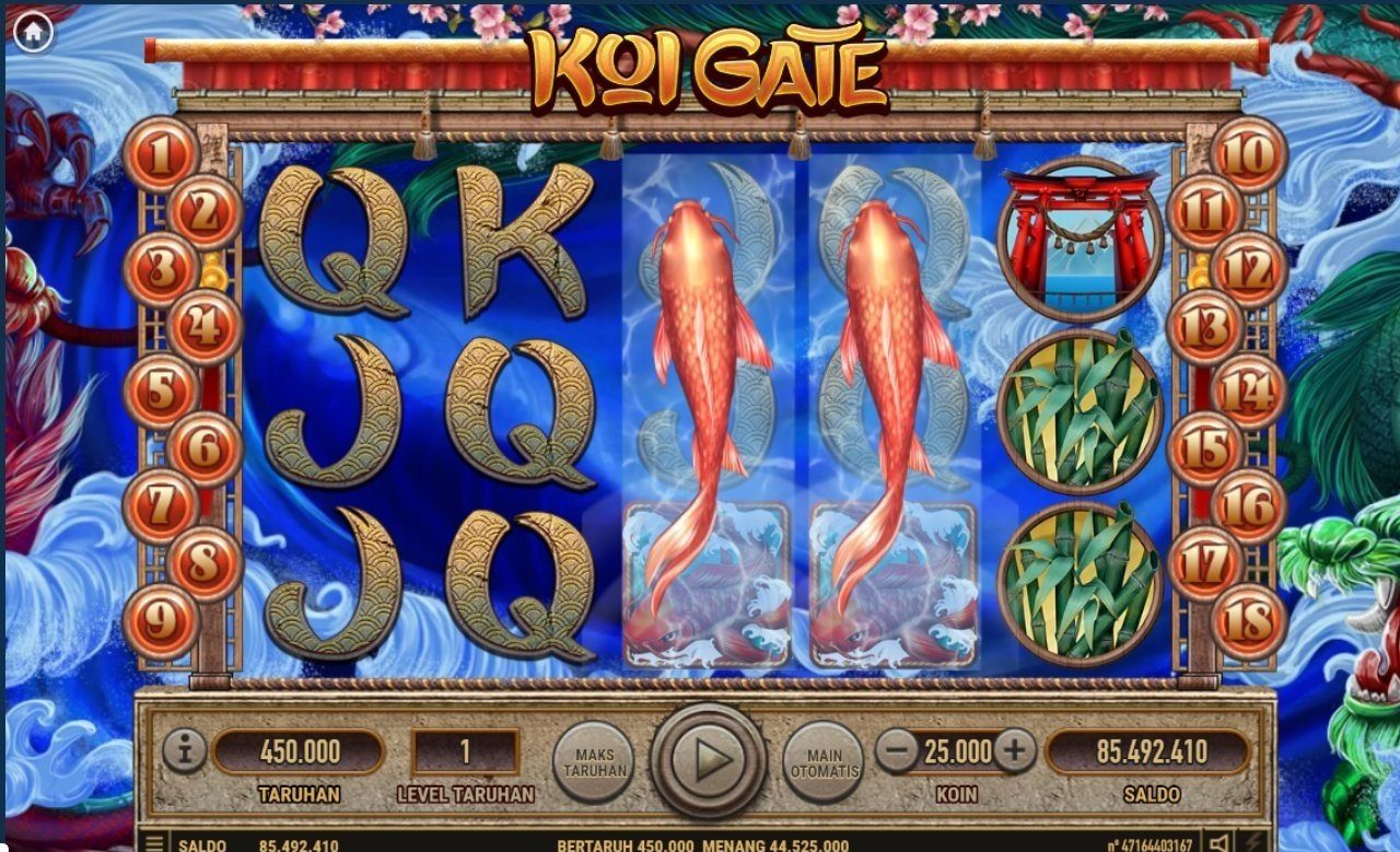 Provider Game Video Slot Online Koi Gate Habanero