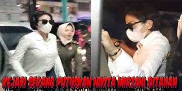 Nikita Mirzani Sempat Melawan Saat Hendak Ditahan